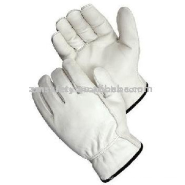 Gants de travail de conducteur de grain de peau de vache ZM117-L